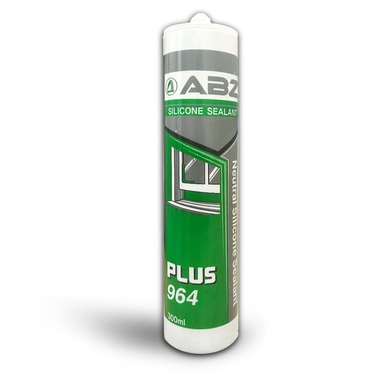 درزگیر سیلیکونی مشکی خنثی ای بی زد (Abz) مدل P964