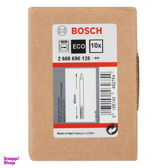 ست 10 عددی قلم پنج شیار نقطه ای بوش (Bosch) بطول 400 میلی متر