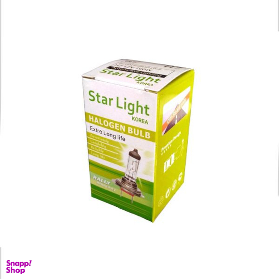 لامپ خودرو استارلایت مدل H7 12v/100
