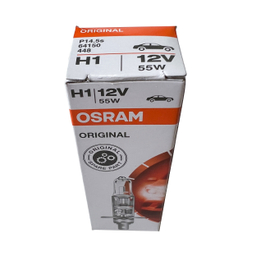 لامپ هالوژن خودرو اسرام (Osram) مدل 12V 55W H1 بسته دو عددی
