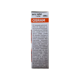لامپ هالوژن خودرو اسرام (Osram) مدل 12V 55W H1 بسته دو عددی