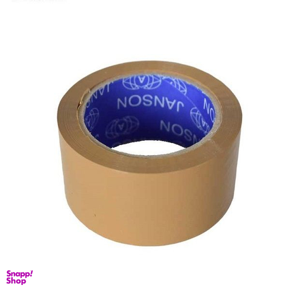 چسب پهن جانسون مدل قهوه ای 90 یارد سایز 5 سانتی متر