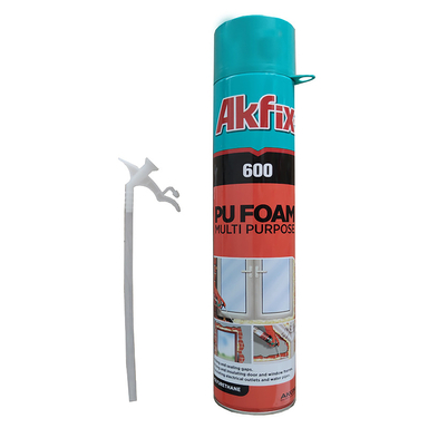 اسپری فوم آکفیکس (Akfix) مدل MULTI PURPOSE حجم 600 میلی لیتر