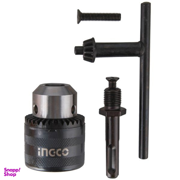 سه نظام آچار خور اینکو (Ingco) مدل KC13 سایز 13 میلی‌ متر همراه با رابط