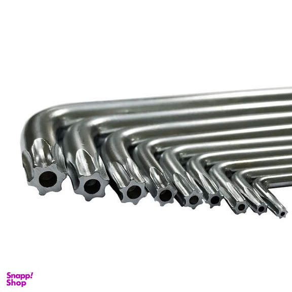 آچار آلن ستاره ای اینکو (Ingco) مدل H-H-K-13092 مجموعه 9 عددی