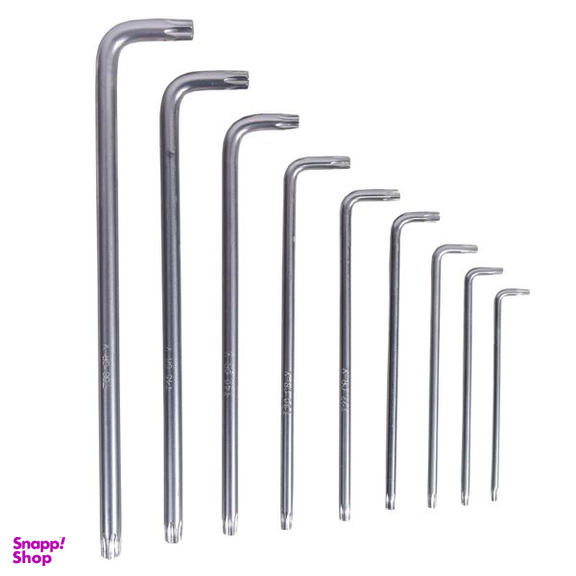 آچار آلن ستاره ای اینکو (Ingco) مدل H-H-K-13092 مجموعه 9 عددی