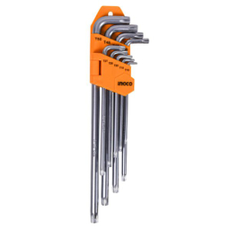 آچار آلن ستاره ای اینکو (Ingco) مدل H-H-K-13092 مجموعه 9 عددی