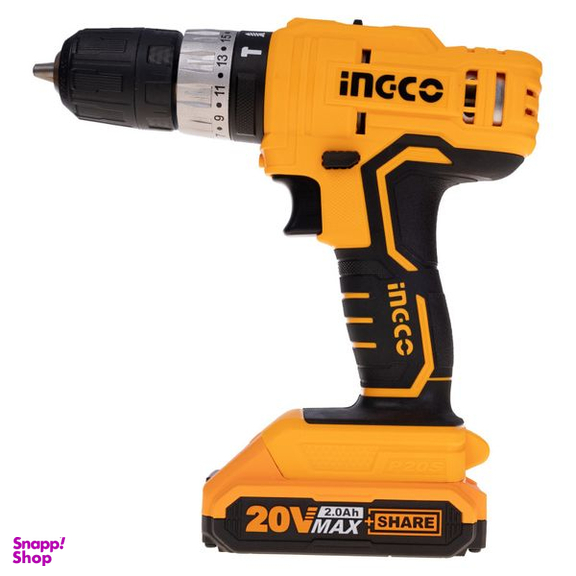 دریل پیچ گوشتی شارژی چکشی اینکو مدل CI-DLI-20012