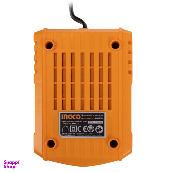 شارژر باتری 20 ولت 2 آمپر اینکو (Ingco) مدل FC-LI-2001