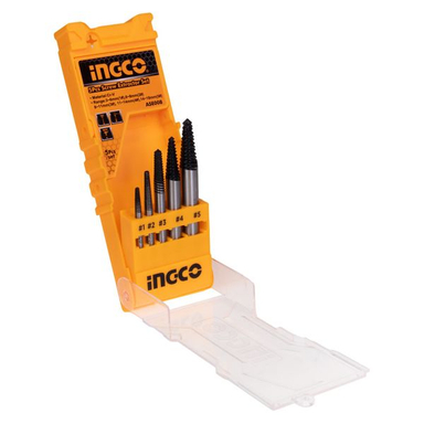 قلاویز چپ گرد اینکو (Ingco) مدل A-S-E-008 مجموعه 5 عددی