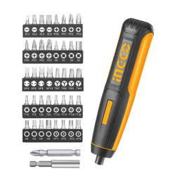 پیچ گوشتی شارژی اینکو (Ingco) مدل CSDLI0403-4V مجموعه 45 عددی