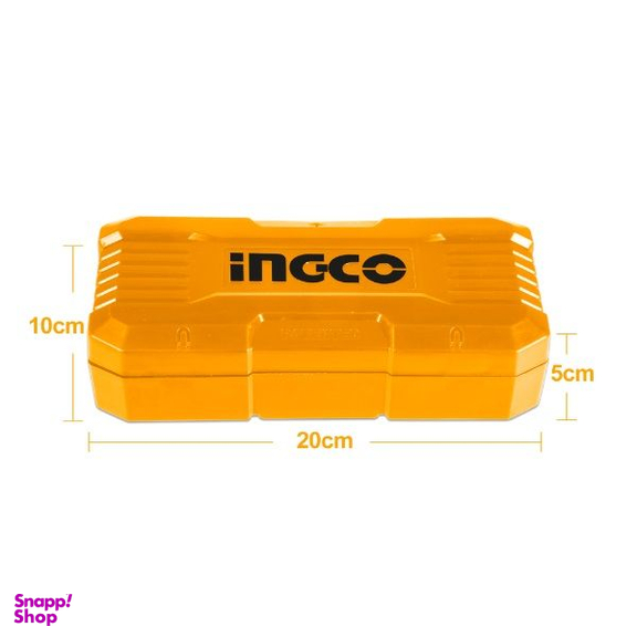 پیچ گوشتی شارژی اینکو (Ingco) مدل CSDLI0403-4V مجموعه 45 عددی