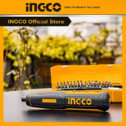 پیچ گوشتی شارژی اینکو (Ingco) مدل CSDLI0403-4V مجموعه 45 عددی