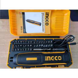 پیچ گوشتی شارژی اینکو (Ingco) مدل CSDLI0403-4V مجموعه 45 عددی