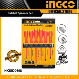 پیچ گوشتی اینکو (Ingco) مدل HKISD-0608 مجموعه 6 عددی