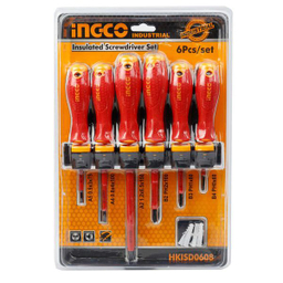 پیچ گوشتی اینکو (Ingco) مدل HKISD-0608 مجموعه 6 عددی