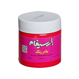 مادر رنگ اکریلیک و پلاستیک پارسیفام رنگ قرمز حجم 950 گرم