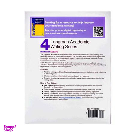 Longman Academic Writing Series 4 Essays 5th Edition