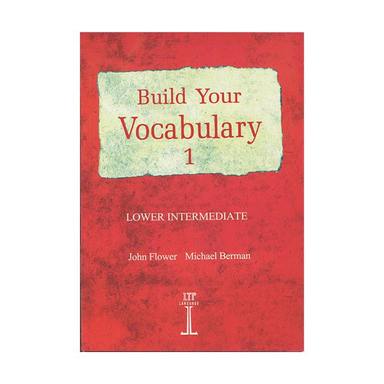 Build Your Vocabulary 1