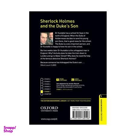 Oxford Bookworms 1 Sherlock Holmes and The Dukes Son
