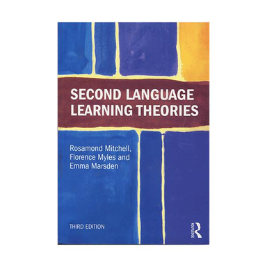 Second Language Learning Theories 3rd Edition
