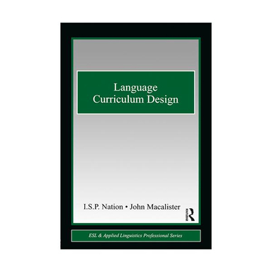 Language Curriculum Design