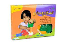 اشکال خندان 25 قطعه 5 رنگ