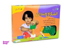 اشکال خندان 25 قطعه 5 رنگ