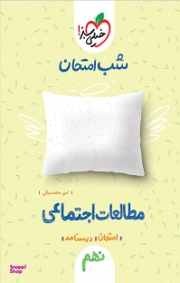 کتاب شب امتحان اجتماعی نهم اثر امیر محمد بیگی انتشارات خیلی سبز