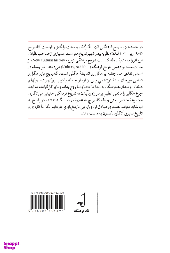 در جستجوی تاریخ فرهنگی