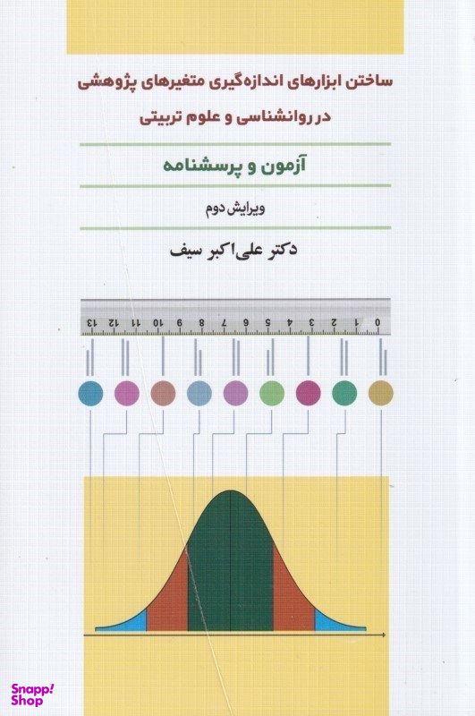 ساختن ابزارهای اندازه‌گیری متغیرهای پژوهشی در روانشناسی و علوم تربیتی (آزمون و پرسش‌نامه)
