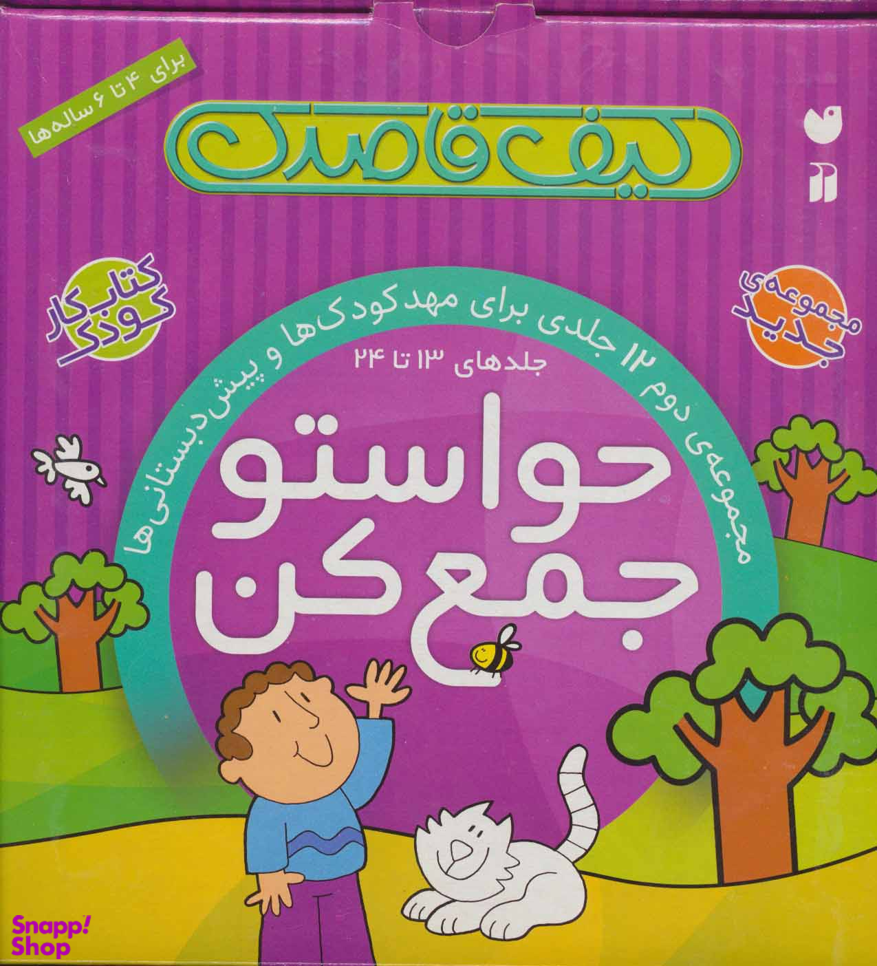 کتاب حواستو جمع کن: کیف قاصدک اثر فهیمه سید ناصری نشر ذکر جلد 2
