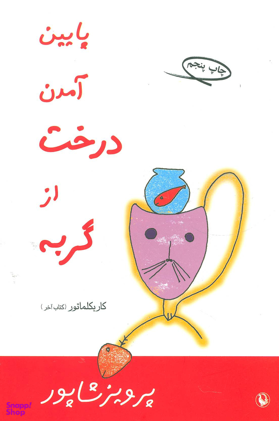 کتاب پایین آمدن درخت از گربه اثر پرویز شاپور انتشارات مروارید