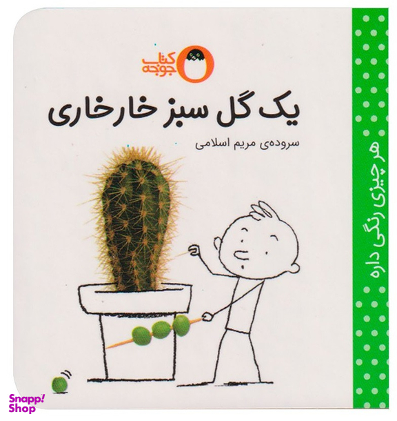 کتاب یک گل سبز خارخاری اثر مریم اسلامی انتشارات کتاب پرنده