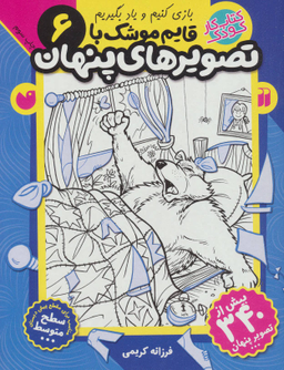 کتاب قایم موشک با تصویر های پنهان 6 اثر فرزانه کریمی انتشارات ذکر