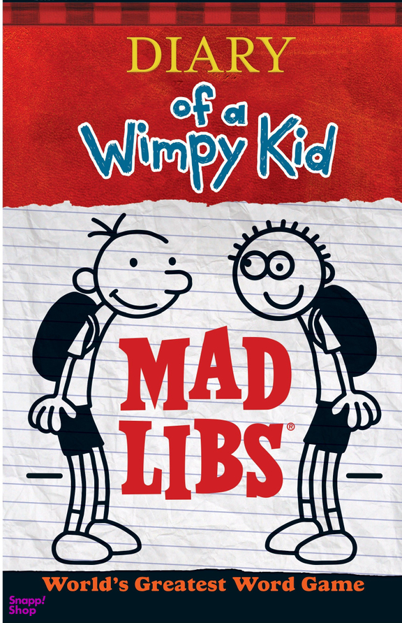 Diary of a Wimpy Kid: Mad Libs (Full Text-Fiction-Humor)