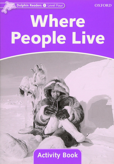 Dolphin readers where people live 4with activity book