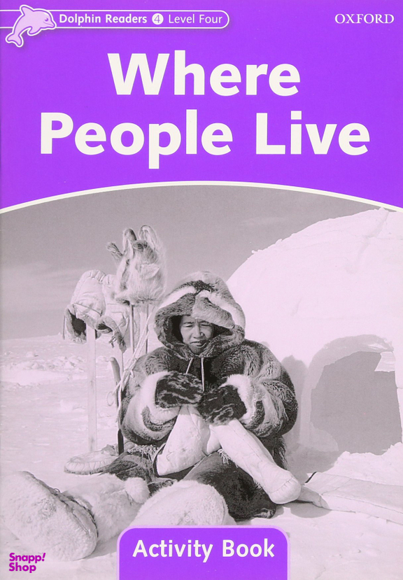 Dolphin readers where people live 4with activity book