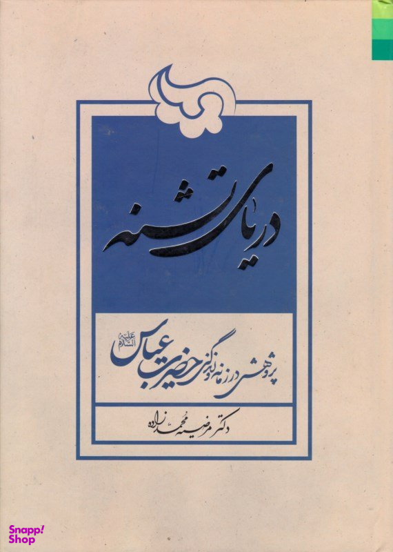 کتاب دریای تشنه اثر مرضیه محمدزاده انتشارات دلیل ما