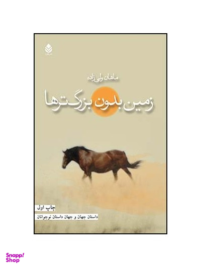 کتاب زمین بدون بزرگ‌ترها اثر ماهان ولی‌ زاده و شهرام اقبال‌ زاده انتشارات قطره