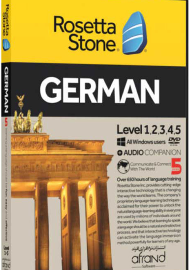 Dvd Rosetta Stone German