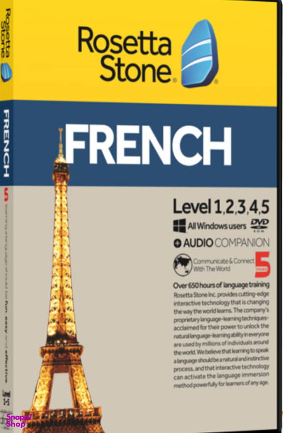 Dvd Rosetta Stone French