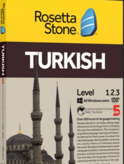 Dvd Rosetta Stone Turkish