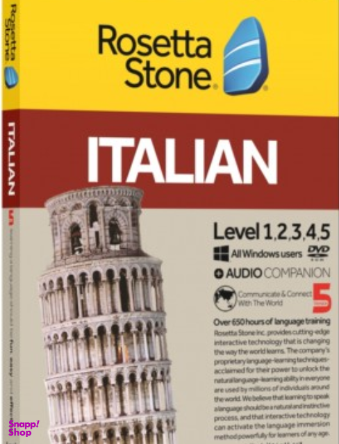 Dvd Rosetta Stone Italian