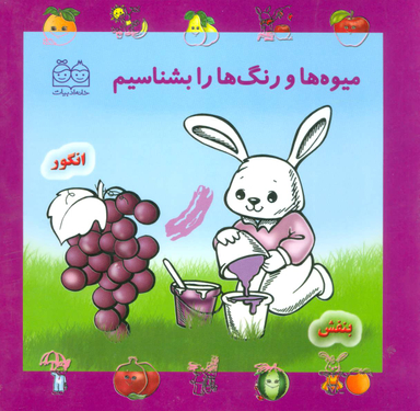 کتاب میوه ها و رنگ ها را بشناسیم اثر جمعی از نویسندگان انتشارات خانه ادبیات