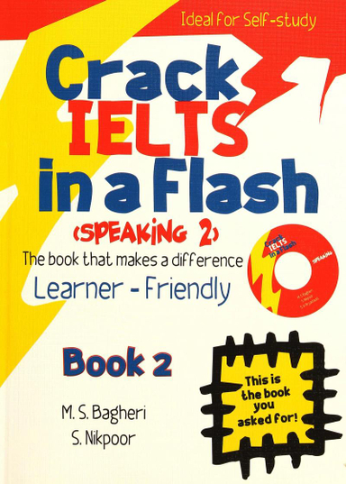 crack ielts in a flash speaking2 به همراه سی دی