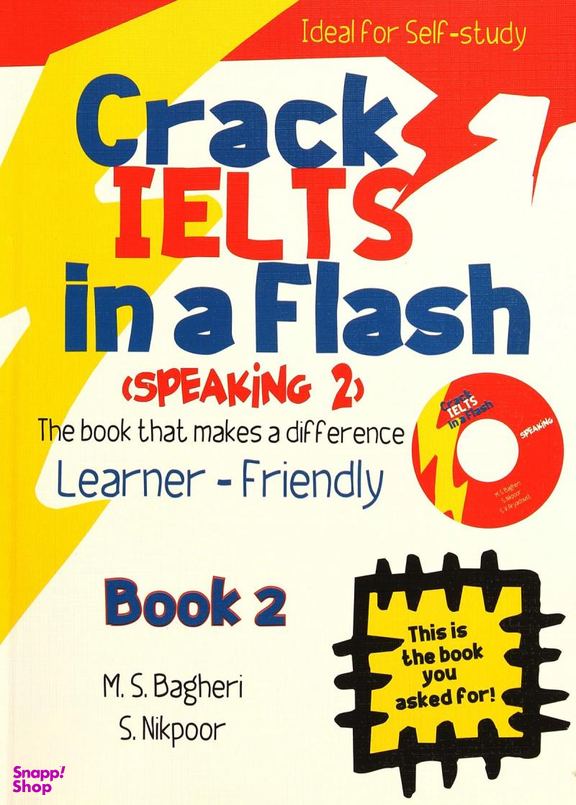 crack ielts in a flash speaking2 به همراه سی دی
