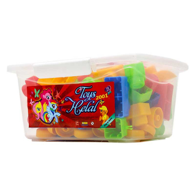 اسباب بازی بلوک ساختنی باکسی هلال تویز (Helal Toys) مدل 2001