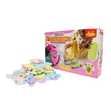 اسباب بازی پازل اشکال بلو رد تویز (Red Toys) بسته 84 قطعه