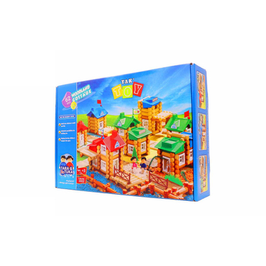 بازی ساختنی تک توی (Tak Toy) مدل خانه جنگلی بسته 62 تکه